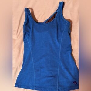 Mountain Hardwear Teal Blue Tank Top